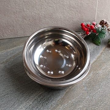 Металева миска для собак 18 см із нержавіючої сталі Kamille