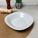 Серая квадратная тарелка для супа Luminarc Carine Granit 210 мм