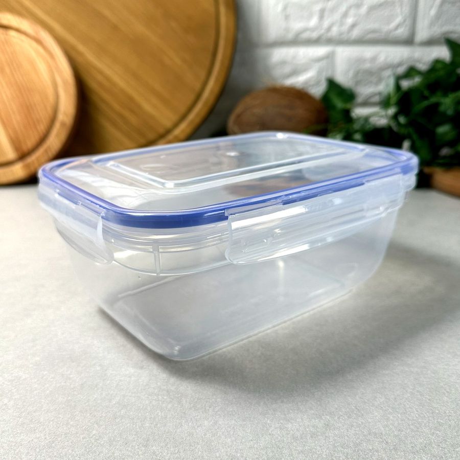Харчовий контейнер із кришкою на засувках 1,4л 30113 Dunya Dunya Plastic
