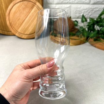 Высокий стакан для коктейлей и пива 500 мл Без бренда