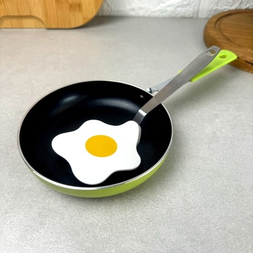 Міні сковорода для яєць 14 см + Лопатка Яєчня A-plus