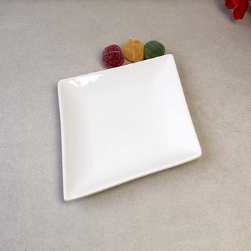 Ромбическая фарфоровая тарелка для ресторанов HLS 150*240 мм (A1140) Hell