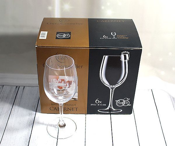 Набор классических бокалов для вина Arcoroc «Cabernet» 250 мл 6 шт (46978) Arcoroc