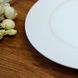 Белая фарфоровая тарелка персональная Kutahya Porselen Emotion 200 мм (EM2020)