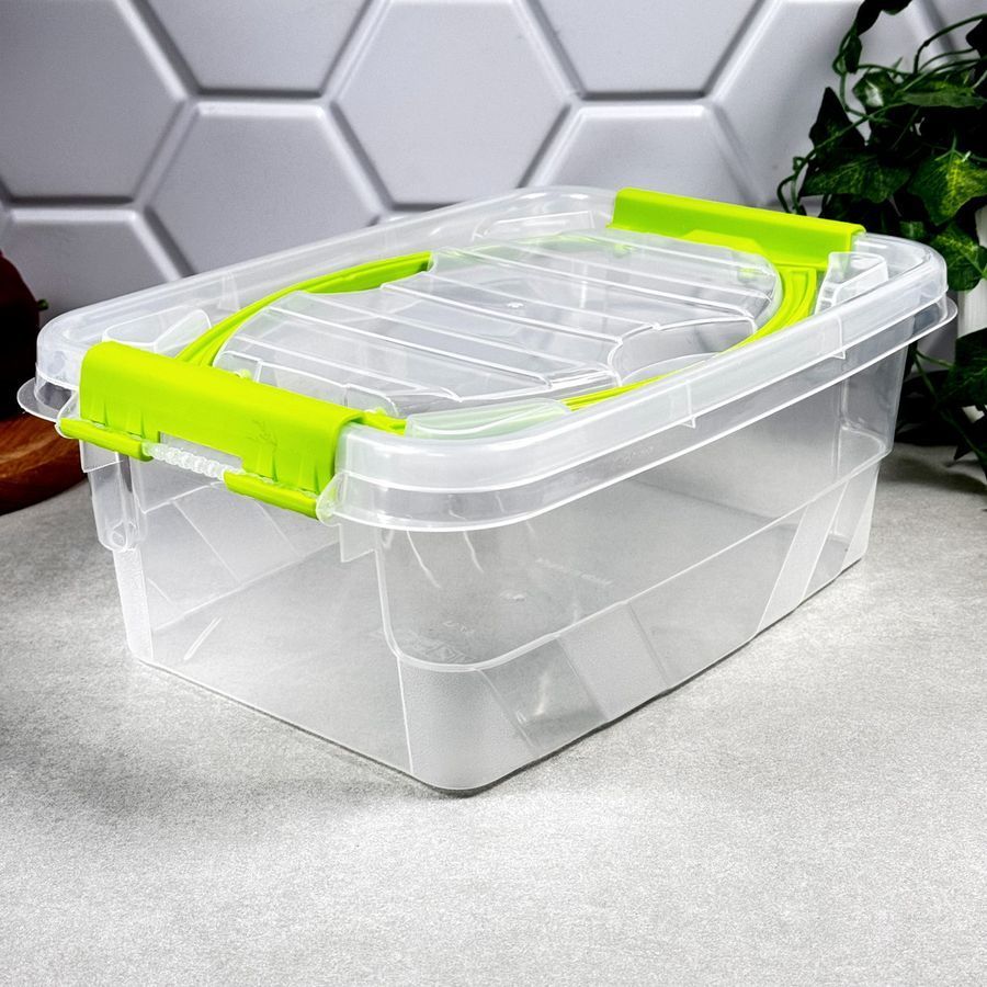 Контейнер пищевой 5,7 л с ручкой Handy Box ALPLASTIK