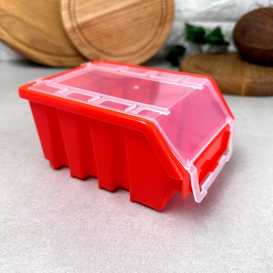 Пластиковый органайзер для метизов Красный Алеана Алеана