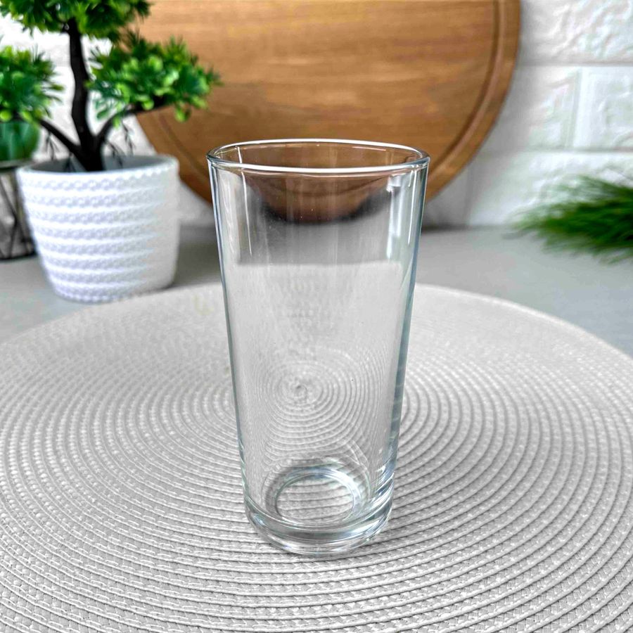 Висока гладка склянка-тубус 260 мл UniGlass Chile (1256) UniGlass