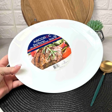 Блюдо для стейка белое Arcoroc "Peps Evolution" 300 мм (L2811) Arcoroc