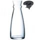 Графин декантер для вина скляний Arcoroc Fluid 1л з кришкою (L4193)