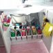 Пластиковый узкий лоток-органайзер для овощей и фруктов в холодильник, Турция 07402 Dunya