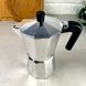 Кофеварка гейзерная из алюминия на 6 чашек кофе, 2082 А-П