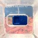 Пищевой контейнер квадратный Luminarc Pure box 760мл с голубой крышкой