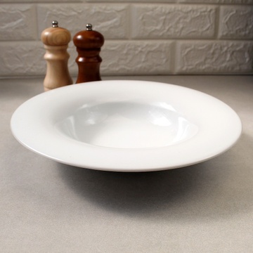 Белая тарелка для пасты и ризотто 27 см Lubiana Royal Lubiana