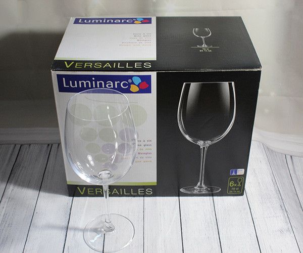 Набор больших бокалов для вина Luminarc "Versailles" 720 мл 6 шт (N1041) Luminarc