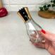 Скляна пляшка-розпилювач олії 200 мл з бронзовим ковпачком