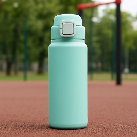 Термопляшка спортивна Kamille 600 мл М'ята Kamille