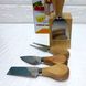 Набор ножей для сыра 5 предметов на подставке
