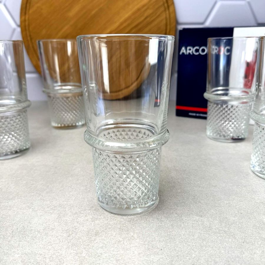 Набір високих стаканів 6 шт Arcoroc New York 350 мл (L7335) Arcoroc