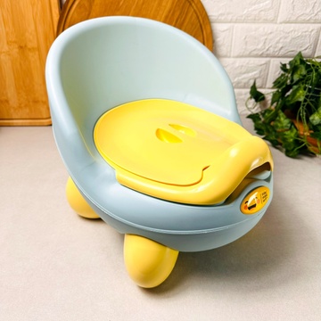 Детский горшок-кресло Жёлто-голубой CM-150 Irak Plast ART IRAK PLASTIK