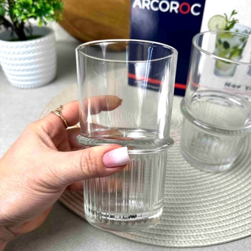 Набір високих стаканів-хайбол 6 шт Arcoroc New York 470 мл (L7340) Arcoroc