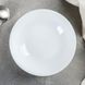 Белая полупорционная тарелка Arcoroc Stairo 16 см