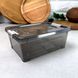 Пластиковий контейнер із кришкою для зберігання 0.285 л Smart Box Какао