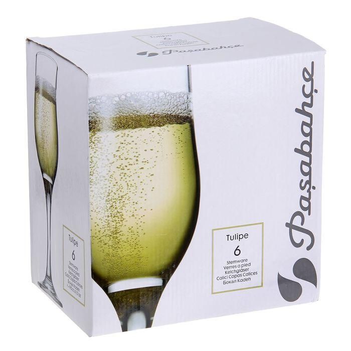 Набір бокалів для шампанського Pasabahce Туліп 190мл (44160) Pasabahce
