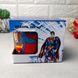 Подарочная детская чашка 240 мл для мальчиков Супермен в подарочной упаковке
