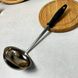 Ополоник малий з нержавіючої сталі Чорна ручка (0.17л)