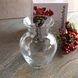 Стеклянная ваза фигурной формы Ботаника 14 см (43206)