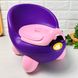 Детский горшок-кресло Фиолетовый CM-150 Irak Plast ART