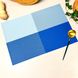 Салфетка-сет под тарелки "4 цвета" 30х45см Синяя (6-А)
