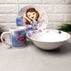 Набір дитячого порцелянового посуду для дівчаток 3 пр Принцеса Софія, дитячий посуд