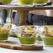 Скляний скошений салатник для десертів Bormioli Rocco ALFA 250 мл