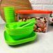 Набір пластикового посуду для пікніка 38 предметів
