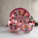 Набор детской посуды для девочек 3 предмета с мульт-героями Лол Розовый, детская посуда