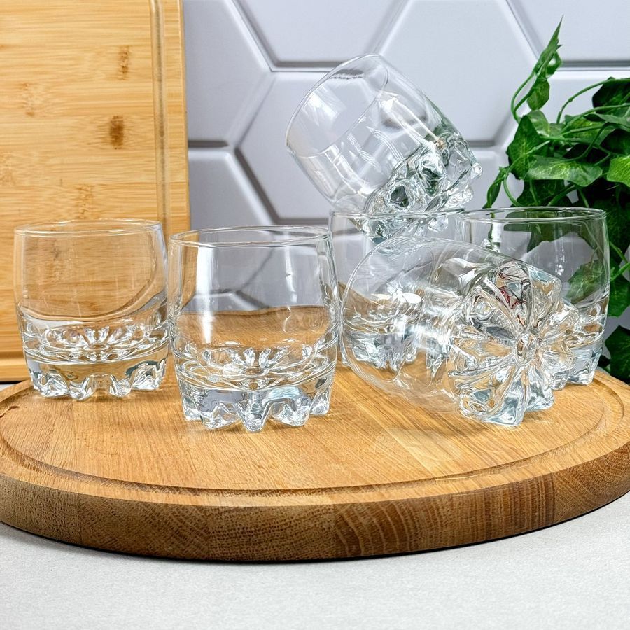 Набір склянок скляних 315 мл прозорі 6 шт 42415-G4Y Glass4you Noor Pasabahce