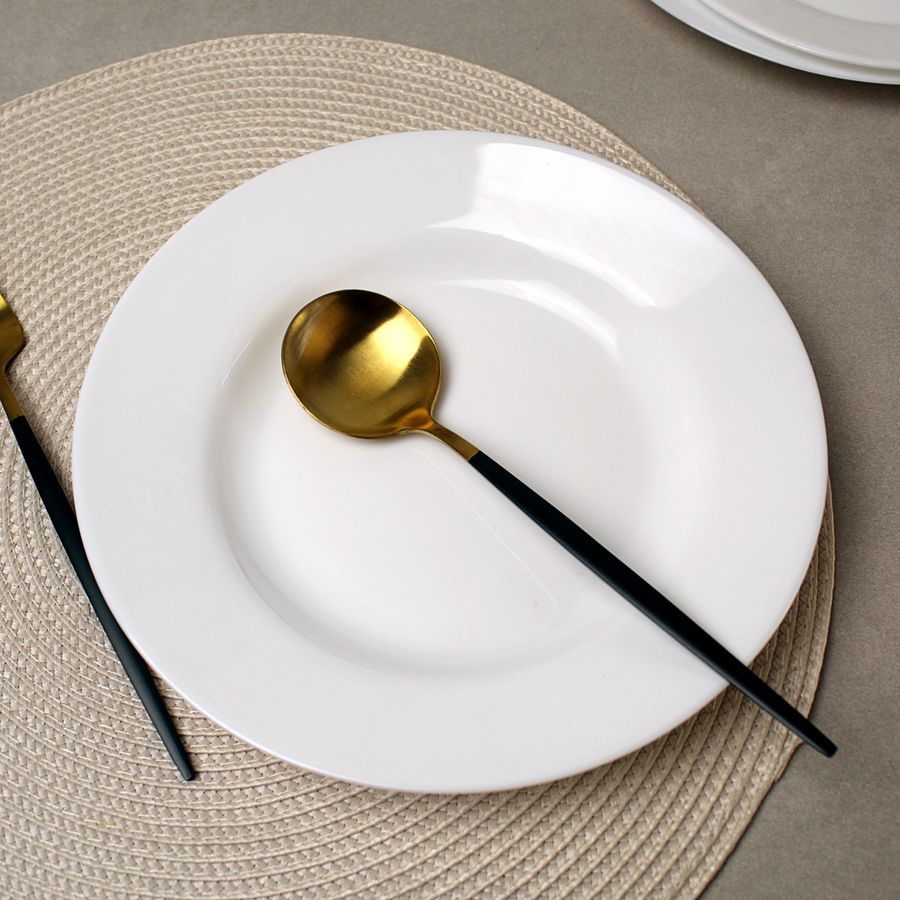 Белая классическая суповая тарелка Luminarc Everyday 220 мм (G0563) Luminarc