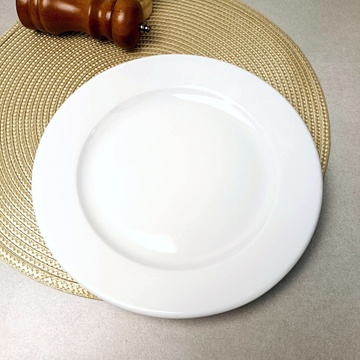 Тарелка круглая фарфоровая для ресторанов 240 мм Lubiana Kaszub (234) Lubiana