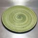 Турецька тарілка з порцеляни зелена Kutahya Porselen Corendon 280 мм (GR3028)