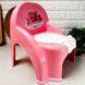 Детский горшок-стульчик для девочек Розовый