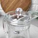 Гладкий скляний глечик з кришкою Luminarc 1,3 л (N1103)