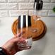 Набір високих чорно-перламутрових склянок з гальванічним ефектом 2 шт, перламутрові склянки