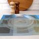 Скляна прозора тарілка обідня 25 см ОСЗ Ідилія
