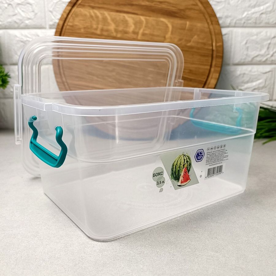 Пищевой пластиковый контейнер 3.5л для пищевых продуктов Народный продукт