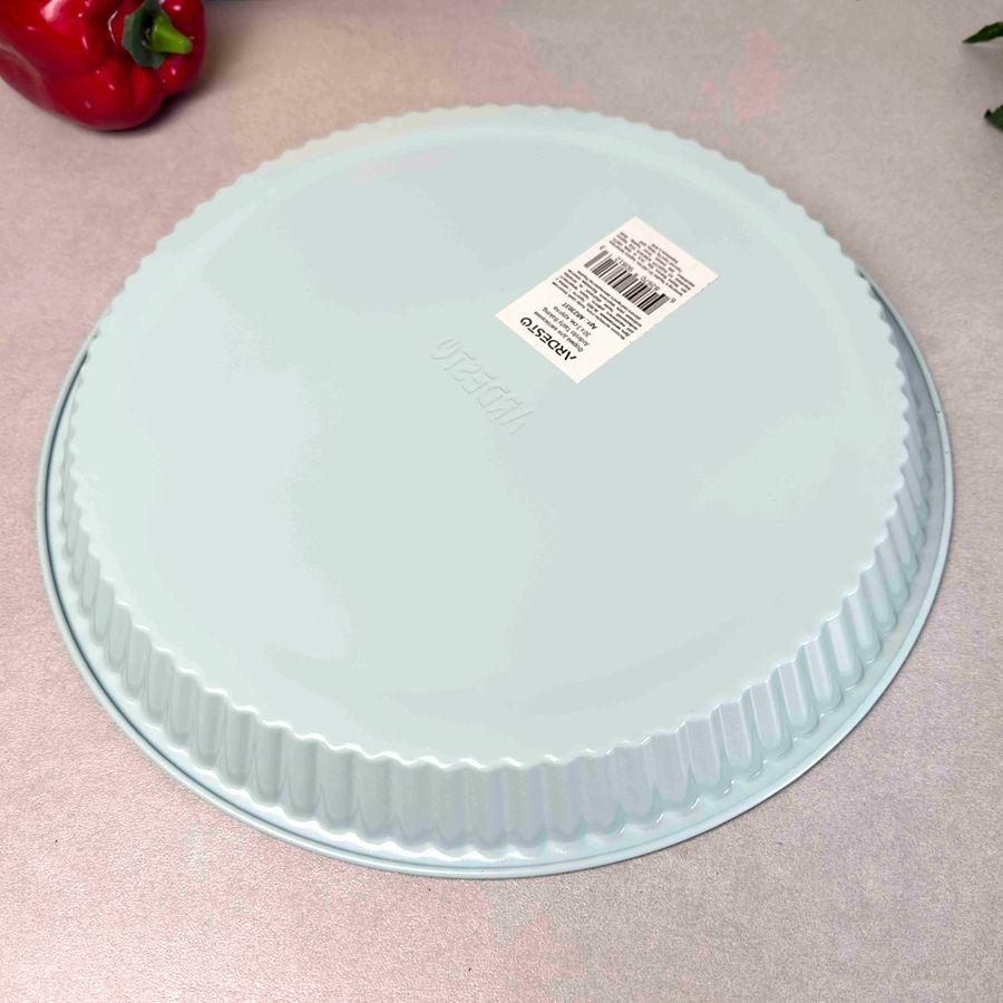 Круглая металлическая форма для выпечки 30см с антипригарным покрытием Ardesto Tasty baking Ardesto