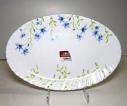 Столовый сервиз цветочный декор с блюдом Arcopal Gazebo 19 предметов (K5626) Arcopal