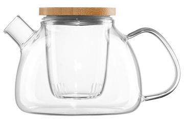 Скляний чайник для заварювання зі скляним фільтром 1 л Ardesto Ardesto