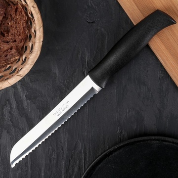 Нож для хлеба Tramontina Plenus 20.3 см Серый Tramontina