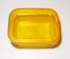 Скляний контейнер для харчових продуктів Keep'N прямокутний з помаранчевою кришкою 380 мл (SD447)